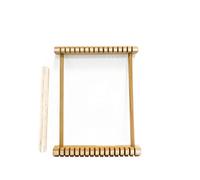 SFAFT DIY Wooden Loom Knitting Machine Weaving Loom Frame DIY Jouets tricotés Laine Weaving Loom Handcraft Outils de Tricotage ménager