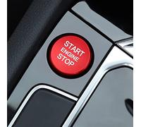 SFALCI Autocollants Commutation Compatible avec VW pour Passat B8 2015-2018 Autocollant Bouton Intérieur Voiture Démarrage À Un Bouton Bouton D'arrêt Démarrage du Moteur Autocollant (Color : Red)