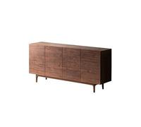 SFANIIX Buffet Buffet de Salle à Manger en Bois Massif, Meuble de Rangement Simple for Salon et entrée Buffet avec Rangement