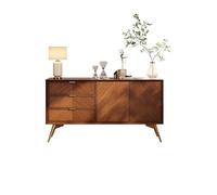 SFANIIX Buffet Meuble de Rangement Mural de Salon en Bois Massif, Meuble de Rangement Moderne for Porche, Meuble de Salle à Manger for Restaurant Buffet avec Rangement(140cm)