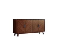 SFANIIX Buffet Meuble d'entrée en Bois Massif, idéal for Le Rangement du Salon et de la Chambre. Buffet avec Rangement(140 * 45 * 85cm)