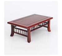 SFANIIX Support sur Pied Base Bonsaï de Sandal Santal rectangulaire Petite Table Basse for plafonner Théière Jade Bonsai Vase Poisson la Base l'ornement(L)