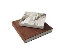 SFANIIX Table Centrale Moderne Coffee Table Rock Slab Square Rotating Living Room Home Small Home Storage Table Table de Bout Basse