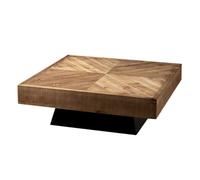 SFANIIX Table Centrale Moderne Table à thé Simple en Bois Massif for Salon Rural et Nordique, Table Basse Moderne Table de Bout Basse(80cm)