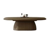 SFANIIX Table Centrale Moderne Table Basse B& Villa Family Living Room d'angle Arrondie rétro créative Table de Bout Basse