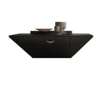 SFANIIX Table Centrale Moderne Table Basse carrée Simple for Salon, Table en Bois Triangulaire inversée de Luxe Table de Bout Basse