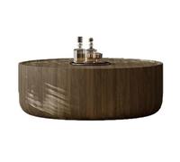 SFANIIX Table Centrale Moderne Table Basse décorative for Petit Appartement, Salon, Style rétro, Simple, Ronde Table de Bout Basse