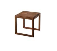 SFANIIX Table de Bout Table d'appoint de canapé en Bois, Style Chinois, carré Simple, Petite Table Basse, Table de Salon Table d'appoint de Canapé