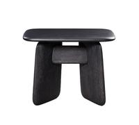 SFANIIX Tabourets de Vanité Tabouret créatif Nordique en Bois Massif, Style Art Moderne, Tabouret Bas for Salon, Porte de Maison, à Langer Petit Repose-Pieds