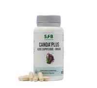 SFB Laboratoires Canda'Plus - Action Antifongique Naturelle contre Candida Albicans - Acide Caprylique, Origan, Propolis, Bromélaïne - Maintien la Santé Digestive - Système Immunitaire - 60 Gélules