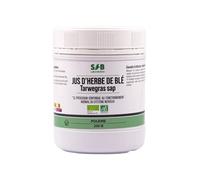 SFB Laboratoires - Jus d'Herbe de Blé Bio en Poudre - Stimule le Système Immunitaire - Favorise la Digestion - Améliore l'Energie - Protège contre le Vieillissement Prématuré - 200 grammes