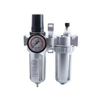 SFC400 1/2 SFC300 3/8 SFC200 Oil and Water Separate Filter, Air Compressor Regulator, Air Source Processor Source Treatment Unit(SFC-400,20 Sets)