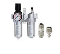 SFC400 1/2 SFC300 3/8 SFC200 Oil and Water Separate Filter, Air Compressor Regulator, Air Source Processor Source Unit NWPNLXEA(SFC-200 w EU20,1 Set)