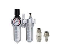 SFC400 1/2 SFC300 SFC200 1/4 compresseur d'air filtre régulateur séparateur huile-eau vanne de vidange régulateur de pression vanne accessoires pneumatiques(SFC-300 w EU30,5 Sets)