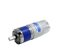 SFCHEN CM36 Planetary Gear Moteur à engrenage à balais de carbone CC 12 V 24 V 36 GP-555 réglable à faible vitesse miniature à couple élevé (arbre de sortie ligne H, 1200 tr/min, 24 V)