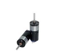 SFCHEN JGA25-370DG Moteur de réduction à couple élevé 370 DC Moteur électrique 12 V CC Réducteur à double boîte de vitesses 25 mm (moteur unique, 12 V 939 tr/min)