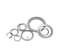 SFCHEN Lot de 10 rondelles de verrouillage en acier inoxydable 304 DIN9250 2/5/10/20/50 pièces M2,5 M3 M4 M5 M6 M8 M10 M12 M14 M16-M30 (M20)