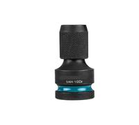 SFCNCVBTBX Adaptateur universel for clé à chocs, convertisseur de douilles hexagonales 1/4" 3/8" 1/2" et porte-embouts impact changement rapide Prise de courant