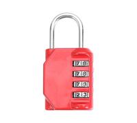 SFCNCVBTBX Cadenas de voyage antivol for sac à dos, petit cadenas réinitialisable combinaison 3 chiffres, code mot passe for valise cadenas(Blu)