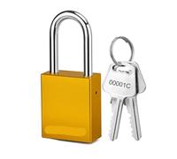 SFCNCVBTBX Cadenas escamotable en aluminium anodisé compact for extérieur, avec clés multicolores, for rangement, abri de jardin, portail, salle sport cadenas(BD-A22D)