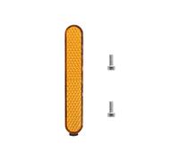 SFCNCVBTBX Coque de protection roue réfléchissante compatible for Xiaomi Mi3 M365 Pro 2 1S for scooter électrique, capuchon moyeu avant, réflecteur sécurité nocturne Accessoires pour scooters(Giallo)