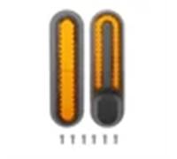 SFCNCVBTBX Coque de protection roue réfléchissante compatible for Xiaomi Mi3 M365 Pro 2 1S for scooter électrique, capuchon moyeu avant, réflecteur sécurité nocturne Accessoires pour scooters(Verde)