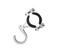 SFCNCVBTBX Crochet pour guidon Sac de casque en métal compatible avec Xiaomi M365/Pro/Mi3 Pro2 Scooter électrique Tube tête avant pliable Pièce suspendue multifonction Accessoires pour scooter Argenté