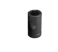 SFCNCVBTBX Douille à choc profonde 3/4" longue portée, douilles pneumatiques hexagonales noires - Construction durable en acier Cr-Mo Douilles et têtes de clé pneumatique Prise de courant(34mm)