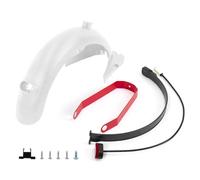 SFCNCVBTBX Kits Noirs De Réparation Support Garde-boue Arrière Compatibles For Les Pièces Du Scooter Électrique Segway Ninebot Max G30 G30LP G30D Accessoires pour scooters(Wit)