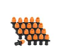 SFCNCVBTBX Lot de 20 buses d'arrosage jardin à 90°/180°/360°, avec raccord 7,5 mm, for arrosage pelouse, serre Buse à gazon(Cx20pcs)