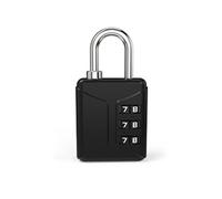 SFCNCVBTBX Mini cadenas à combinaison 3 chiffres for sac dos, fermeture éclair, mot de passe, for bagages, for armoire dortoir cadenas(Noir)