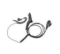 SFCNCVBTBX Oreillette incurvée for crochet d'oreille et micro, compatible for For Motorola Radio XIR P8268 P8260 P8200 APX6000 APX2000 APX7000 XPR6300 MTP6550 Écouteurs talkie-walkie