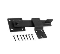 SFCNCVBTBX Serrure à loquet de portail basculant, serrure porte grange réglable, quincaillerie sécurité rustique serrure de porte(1PCS)