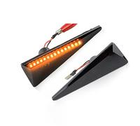 SFDSG 2 Feux De Position Latéraux Dynamiques À LED Sans Erreur Pour Espace Pour Megane Pour Scenic Pour Thalia 2008 2009 Clignotant Rétroviseur(Style 3)