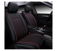 SFDSG Housse SièGe Voiture Housse De Siège Auto en Cuir PU pour Jaguar XF F-Pace E-Pace I-Pace X-Type XE XJ XK Auto Respirable Convient(B-Red1)