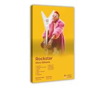 Sfera Ebbasta Affiche d'art Hip Hop Music Album Rockstar Couverture Tracklist Élégante Rappeur Chanteur Cadeau Décoration de chambre à coucher Décoration murale pour salon chambre à coucher