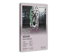 Sfera Ebbasta Affiche d'art Hip Hop pour album de musique XDVR, liste de suivi élégante pour les fans de rappeur, chanteur, cadeau, décoration murale, impression sur toile, peinture pour salon