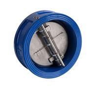 Sferaco 370150 Clapet double battant DN150 - Fonte - Bleu