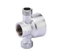 Sferaco - Applique machine à laver - Applique murale double jupe haute sans écrou F1/2" (15/21) - sortie M1/2" (15/21) - M3/8" (12/17) - Sferaco