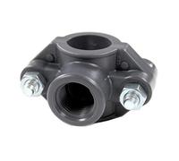 Sferaco - Collier de prise en charge sur tubes PEHD - Collier de prise en charge pour tuyaux PE et PVC Ø50 - Femelle 1/2" (15/21) -