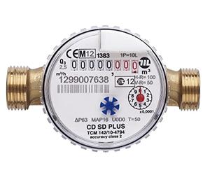 SFERACO Compteurs Divisionnaires Maddalena - Eau Froide - Pré-équipé impulsions Calibre 15 - Mesure et contrôle