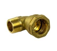 Coude laiton mâle à serrage extérieur Ø 32 mâle Ø 26/34 SFERACO