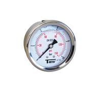 Sferaco - Manomètre bain glycérine - Manomètre boitier inox à bain de glycérine AXIAL Mâle 1/4" (8/13) - Ø63 - Pression 0/600 bars - Sferaco