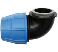 Sferaco - Raccord coude femelle D32-26x34 polypropylene 1013032