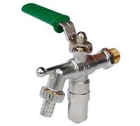 Sferaco - Robinet de puisage antigel - Robinet de puisage laiton nickelé Antigel ICECAL 1/2" (15/21)