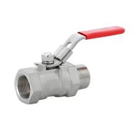 Sferaco - Vanne d'arrêt inox - Vanne à sphère INOX monobloc passage réduit MF 1/2" (15/21) - PN55 -