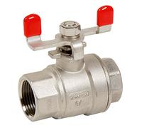 Sferaco - Vannes d'arrêt inox - Vanne à sphère INOX manette papillon PN63 - Femelle 1/2" (15/21)