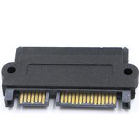 SFF-8482 vers SATA Convertisseur SAS vers SATA Carte de conversion de disque dur 5 Gbit/s Vitesse de transfert de données Carte d'adaptation noire
