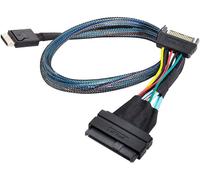SFF-8611 vers U.2 U.3 SFF-8639 NVME PCIe PCI-Express SSD pour carte mère SSD