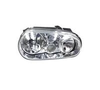 SFGOFJGO Feux Avants Auto Phare Avant Pour VW Pour Golf 4 Pour MK4 2002 2003 2004 2005 Sans Lumière Feux De Voiture À Régulation Électrique Phare Avant(droite)